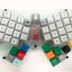 A wireless keyboard build by hand. (Image: Alex Cranz/Gizmodo)